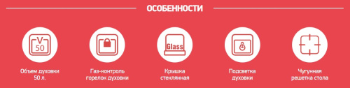 Газовая плита Дарина AВA 3007 W фото 4