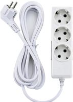 Сетевой удлинитель Эра c/з 5м 3роз.