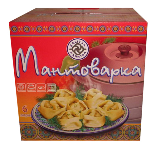 Мантоварка Белая Калитва 6л с 3 сетками фото 2