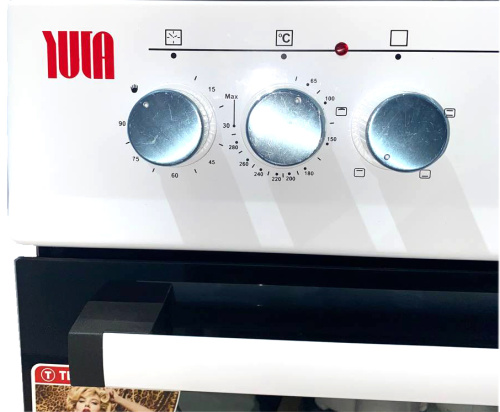 Газоэлектрическая плита Yuta GS-66CF4-ETLGB05 White фото 3