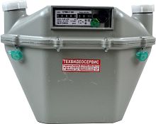Счетчик газ. СГМН-1М G6 (25см) левый широкий.