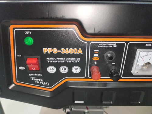 Бензогенератор Carver PPG-3600А. фото 3