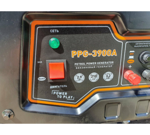 Бензогенератор Carver PPG-3900A, фото 5