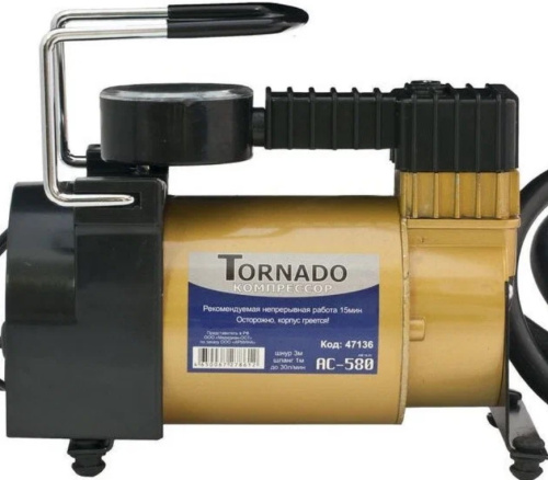 Компрессор Tornado AC-580 35л/мин с сумкой