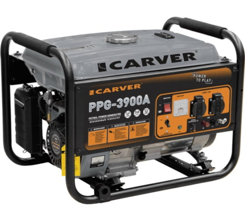 Бензогенератор Carver PPG-3900A, фото 3