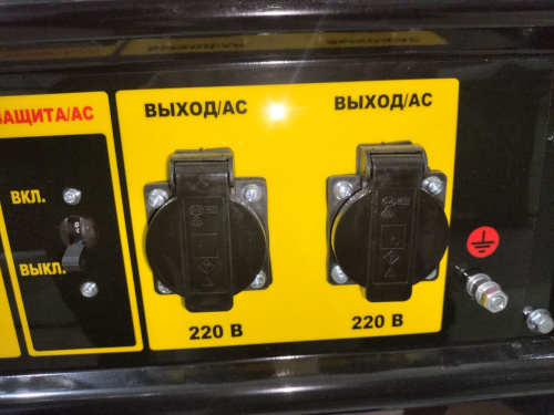 Бензогенератор Huter DY6,5А фото 9
