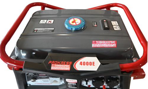 Бензогенератор Prokress Power PG-3800E фото 6